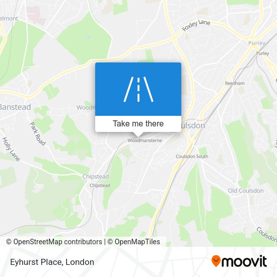 Eyhurst Place map