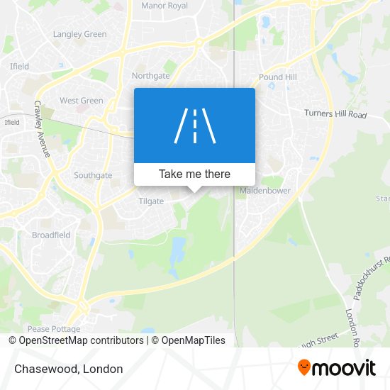 Chasewood map