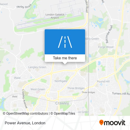 Power Avenue map