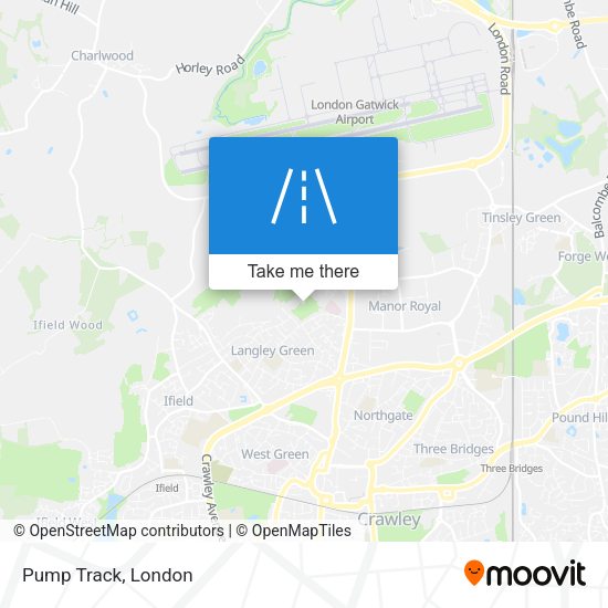 Pump Track map