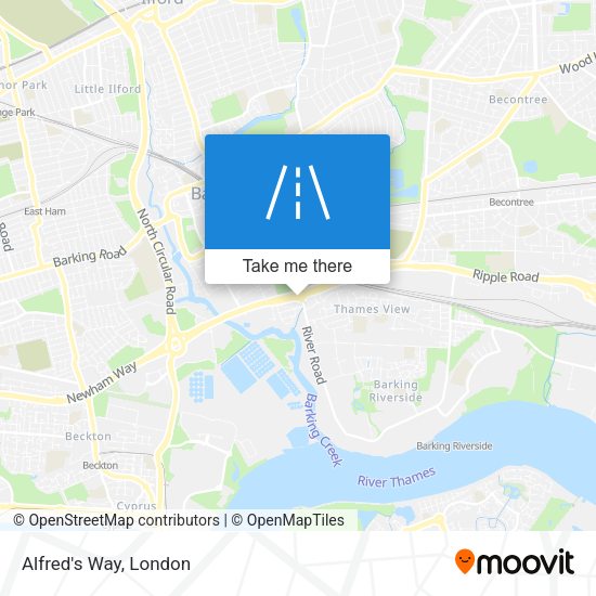 Alfred's Way map