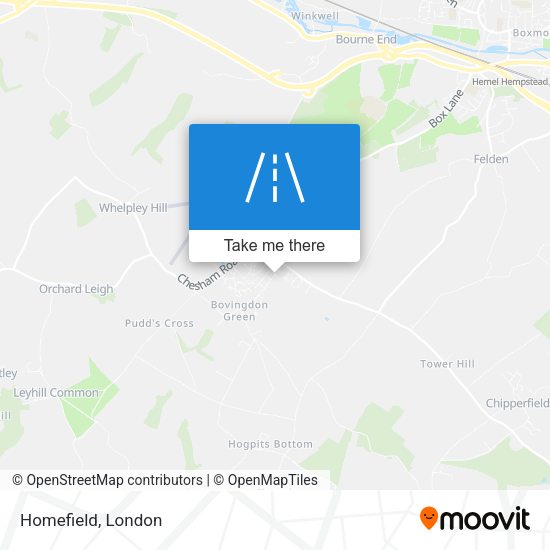 Homefield map