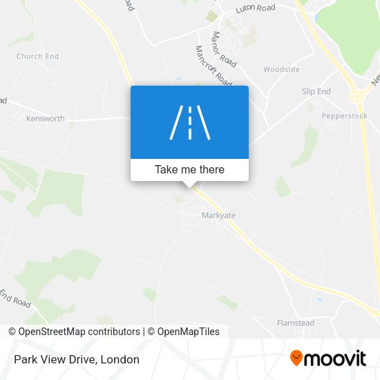 Park View Drive map