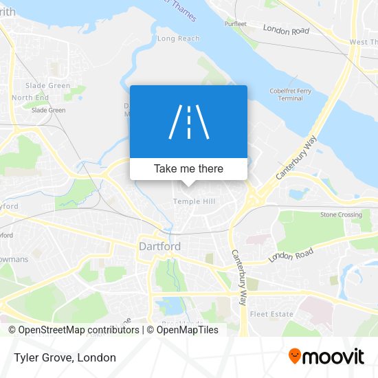 Tyler Grove map