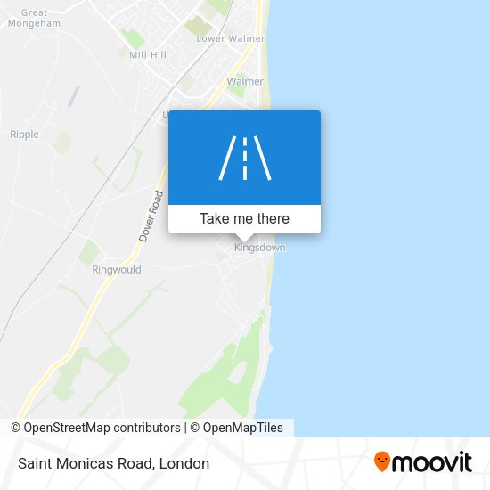 Saint Monicas Road map