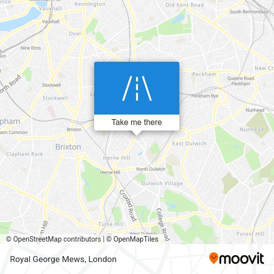 Royal George Mews map