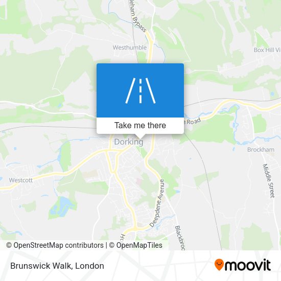 Brunswick Walk map