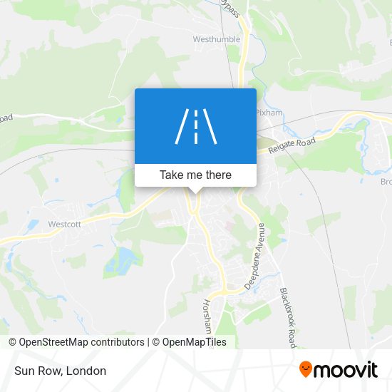 Sun Row map