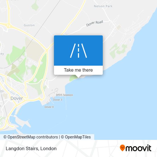 Langdon Stairs map