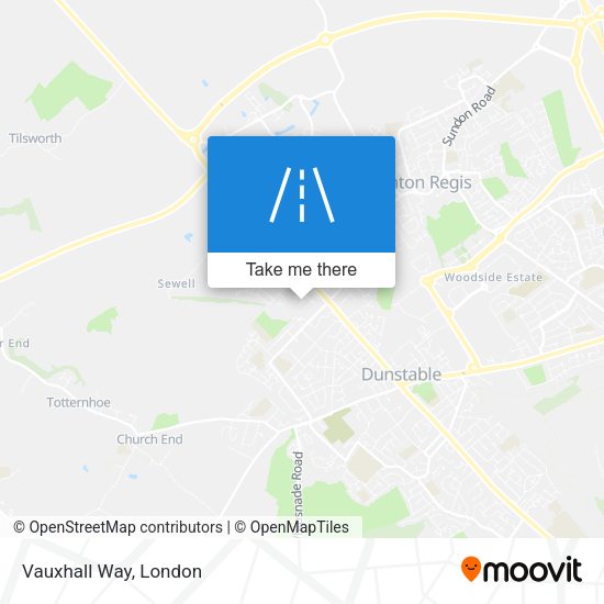 Vauxhall Way map