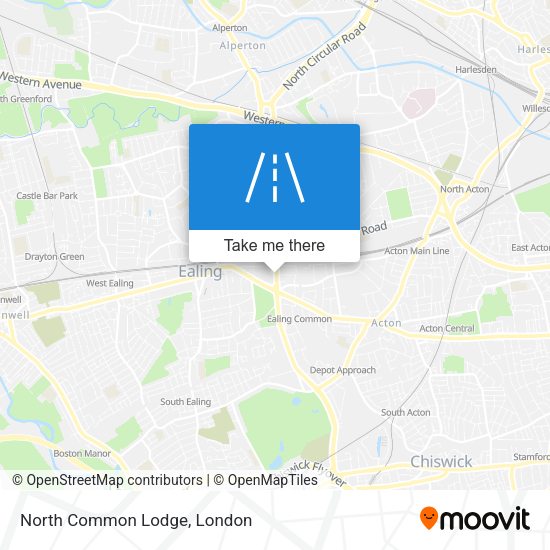 North Common Lodge map