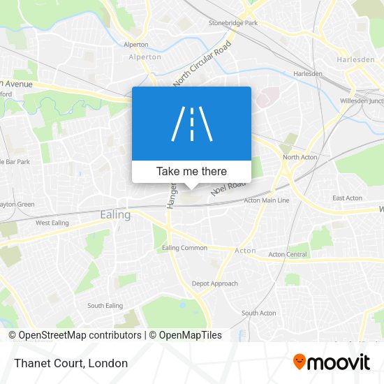 Thanet Court map