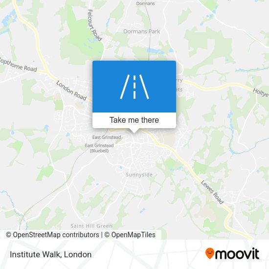 Institute Walk map
