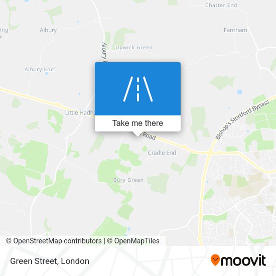 Green Street map