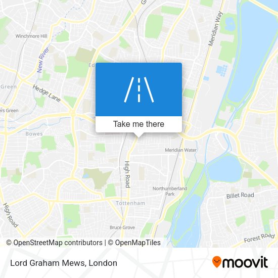Lord Graham Mews map