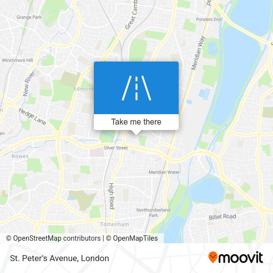 St. Peter's Avenue map