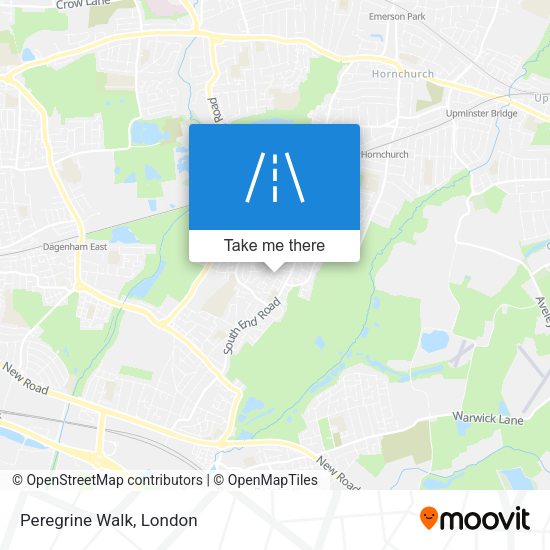 Peregrine Walk map