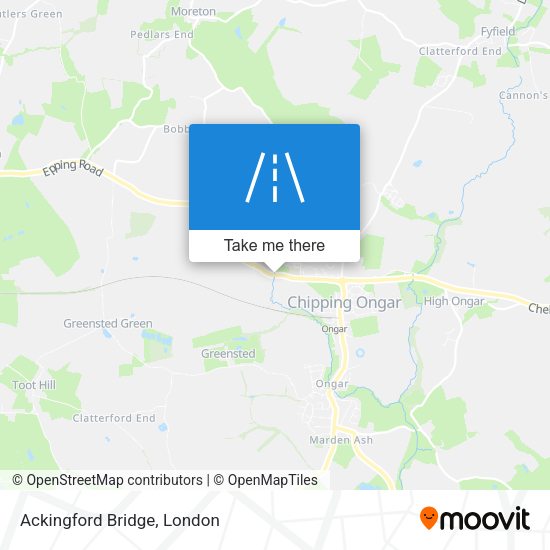 Ackingford Bridge map