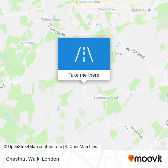 Chestnut Walk map