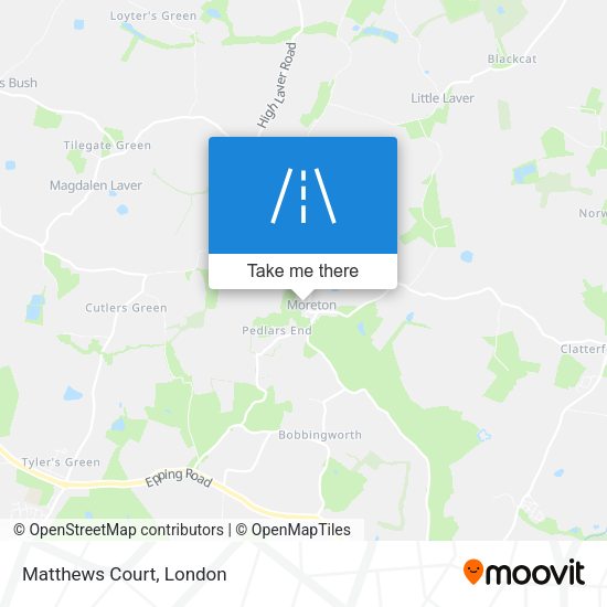 Matthews Court map