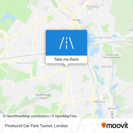Pinehurst Car Park Tunnel map