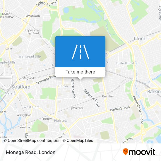 Monega Road map