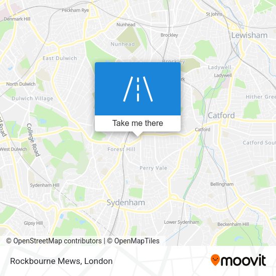 Rockbourne Mews map