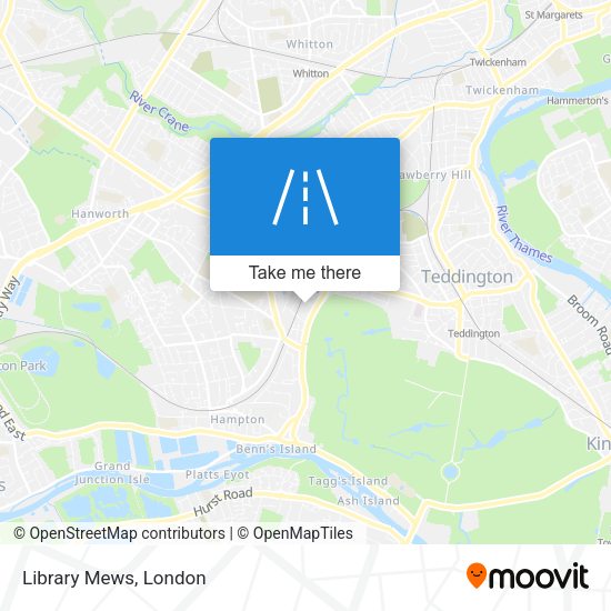 Library Mews map