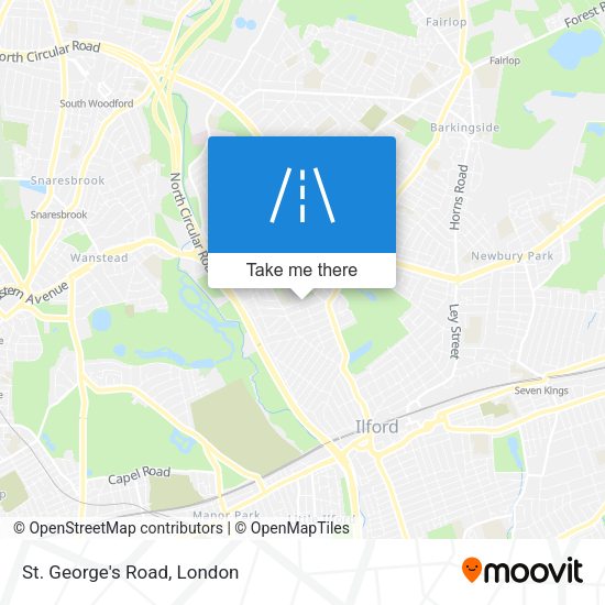 St. George's Road map