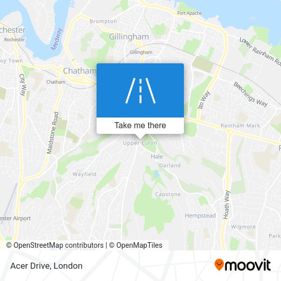 Acer Drive map