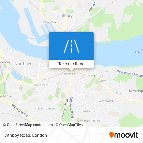 Athboy Road map
