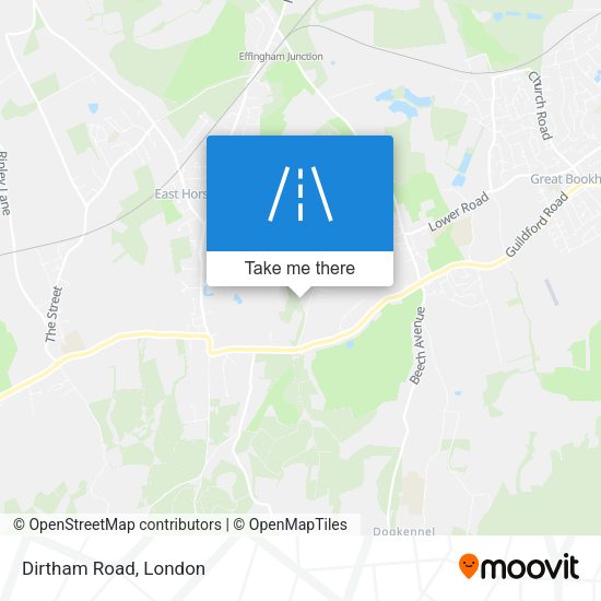 Dirtham Road map
