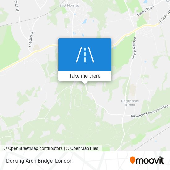 Dorking Arch Bridge map