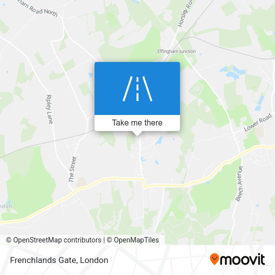 Frenchlands Gate map