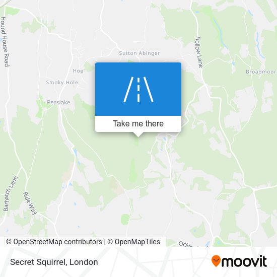 Secret Squirrel map