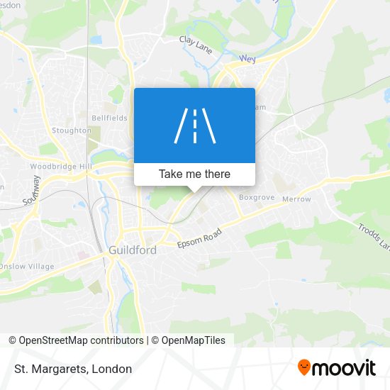 St. Margarets map
