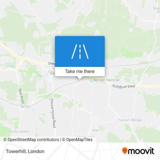 Towerhill map