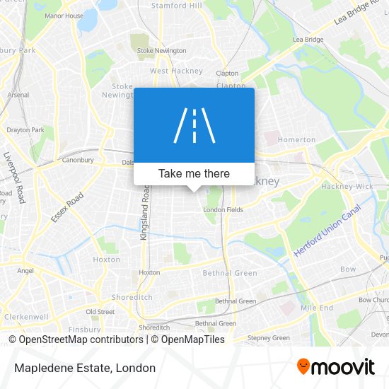 Mapledene Estate map
