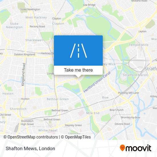 Shafton Mews map