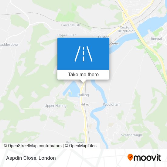 Aspdin Close map