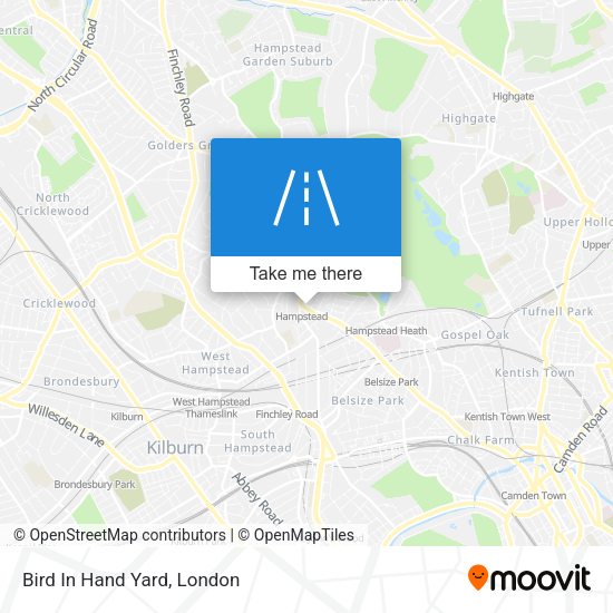 Bird In Hand Yard map
