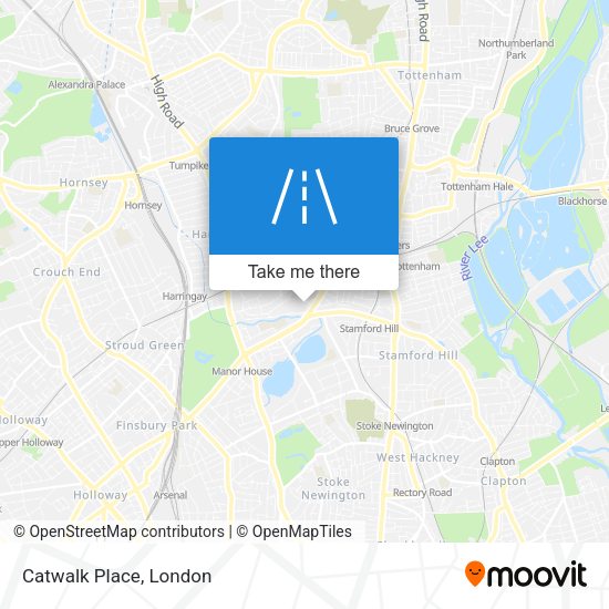Catwalk Place map