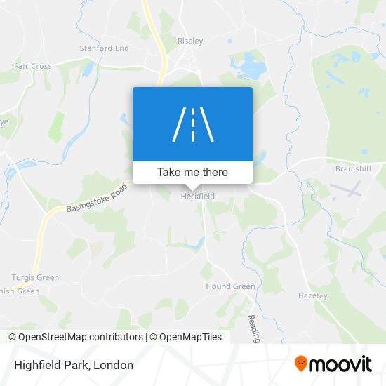 Highfield Park map