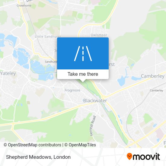 Shepherd Meadows map