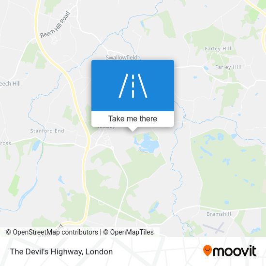 The Devil's Highway map