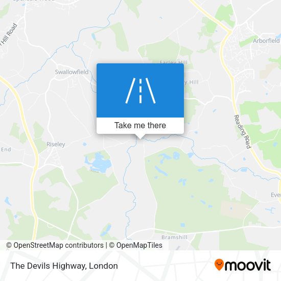 The Devils Highway map