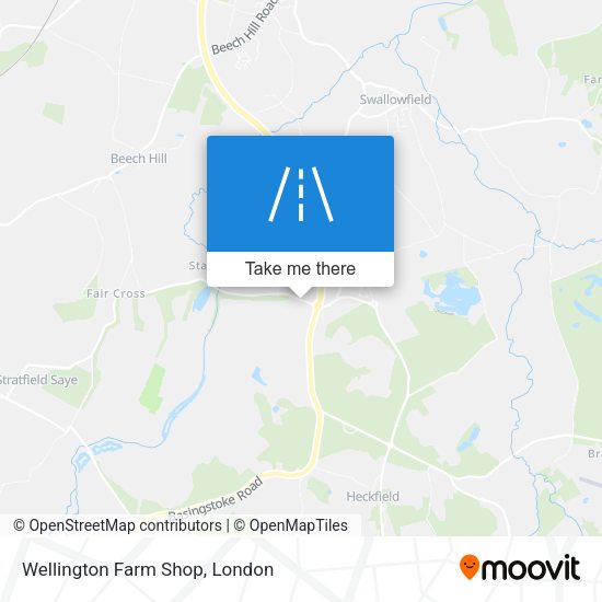 Wellington Farm Shop map