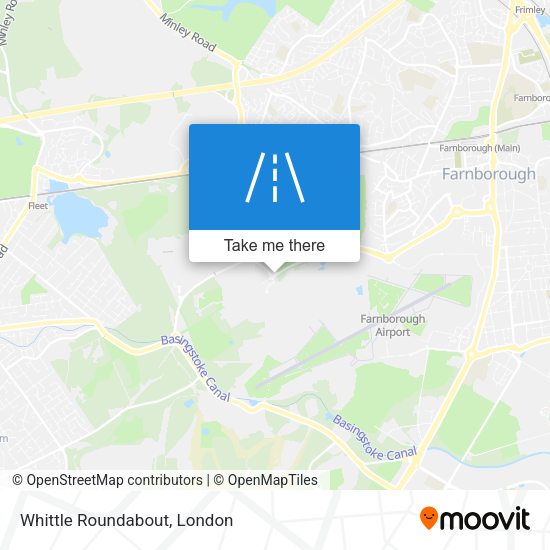 Whittle Roundabout map