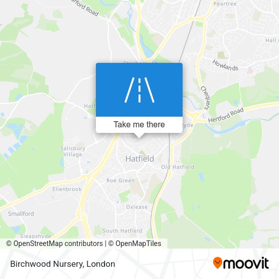 Birchwood Nursery map