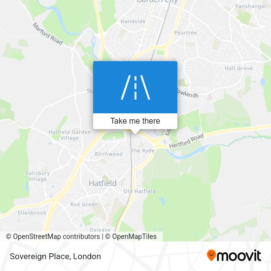 Sovereign Place map